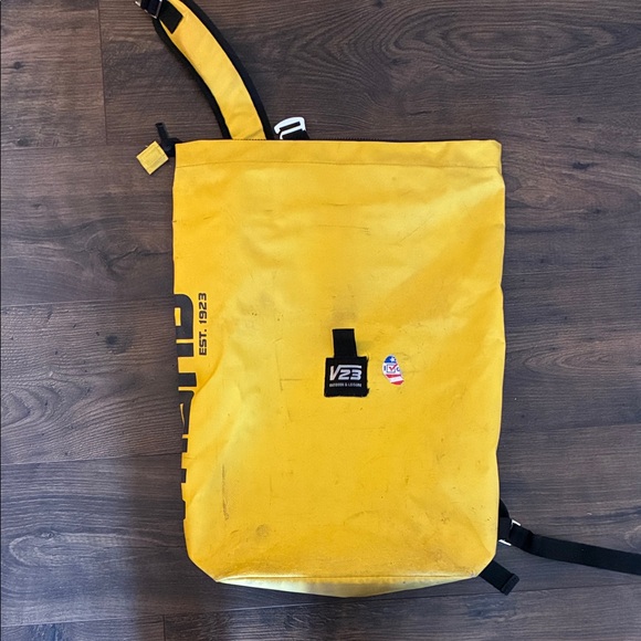 Yellow Men's Backpack - Picture 1 of 8